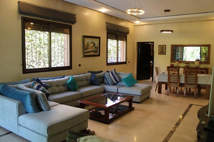 Magnifique Villa Avec Piscine Chauffee Que Pour Famille Marrakesch Exterior foto