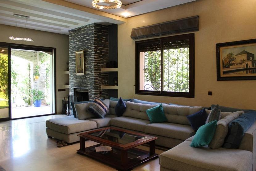 Magnifique Villa Avec Piscine Chauffee Que Pour Famille Marrakesch Exterior foto