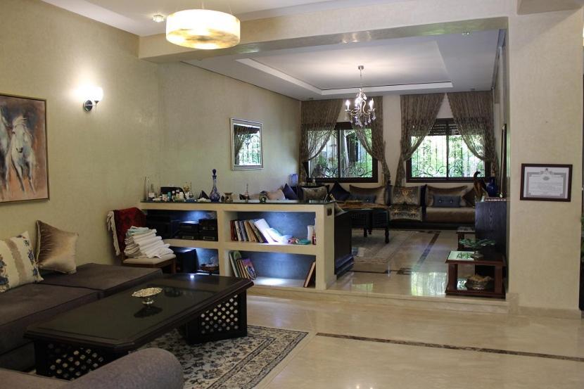 Magnifique Villa Avec Piscine Chauffee Que Pour Famille Marrakesch Exterior foto