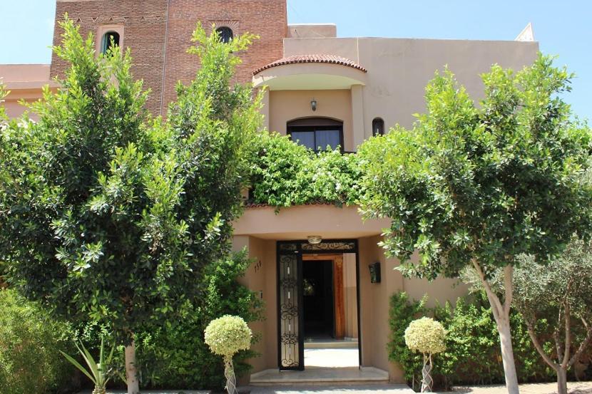 Magnifique Villa Avec Piscine Chauffee Que Pour Famille Marrakesch Exterior foto