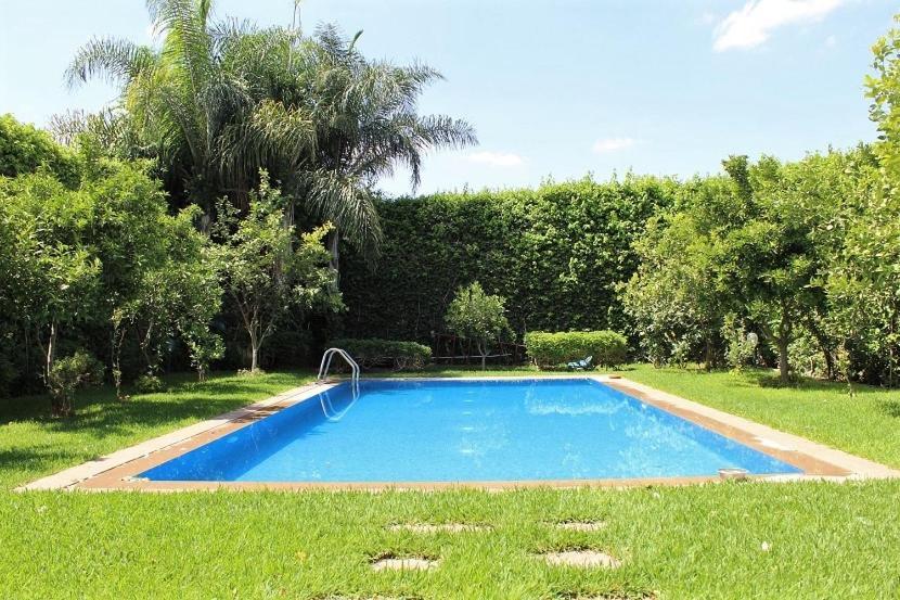 Magnifique Villa Avec Piscine Chauffee Que Pour Famille Marrakesch Exterior foto