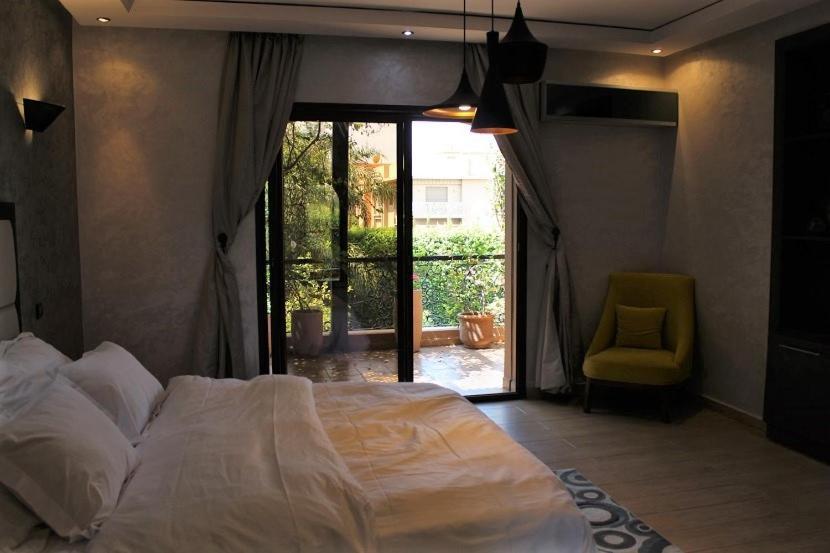 Magnifique Villa Avec Piscine Chauffee Que Pour Famille Marrakesch Exterior foto